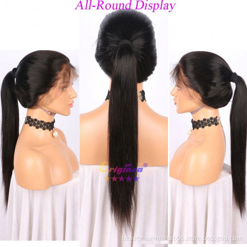 Wholesalehuman natural hair wigs free sample wig lace front wigs